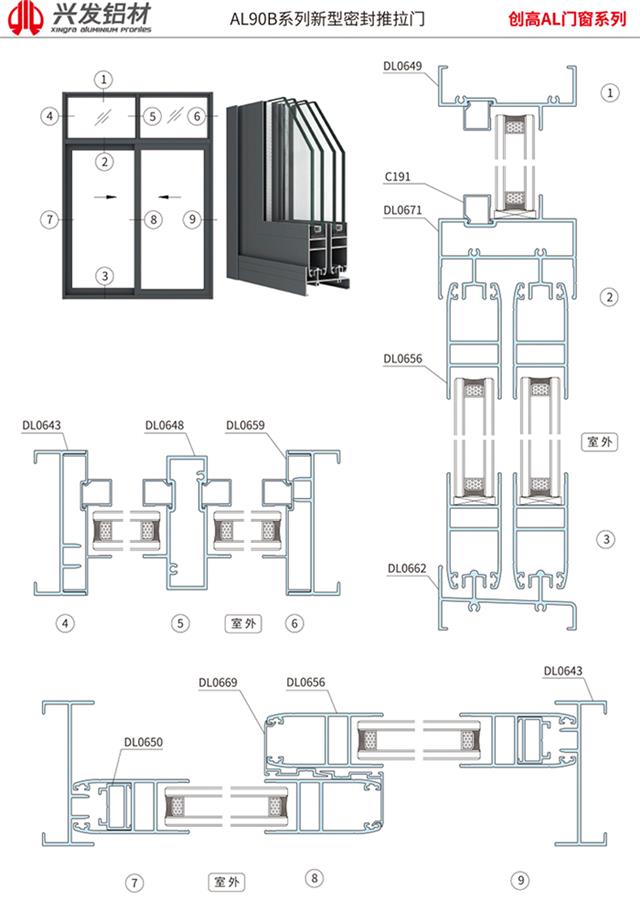 AL90B系列新型密封推拉门2 副本.jpg