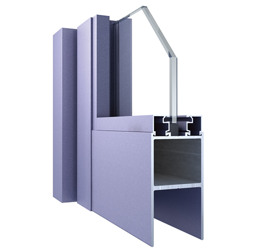 p46a系列地弹门结构图