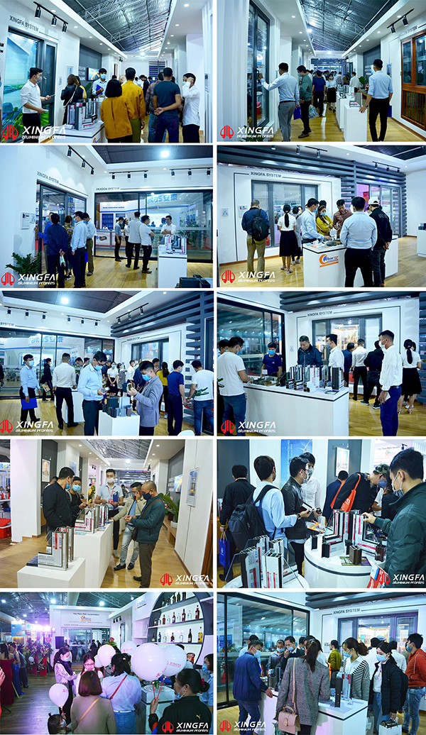 展会资讯|兴发铝业2021年越南河内国际建筑建材及家居产品展览会精彩纷呈